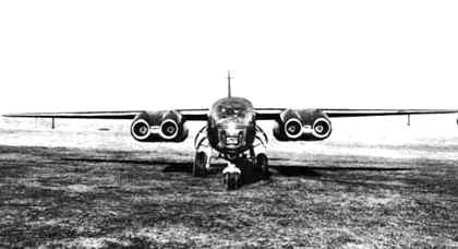 Немецкий реактивный самолёт Arado-234B-2