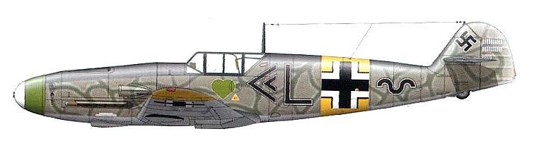 МЕ-109F-2 из состава JG 54
