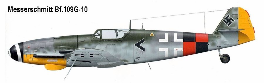 Истребитель Bf.109G-10