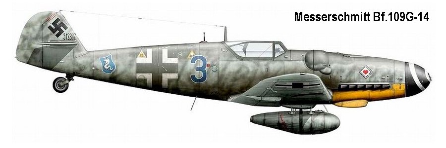 Самолёт Me-109G-14
