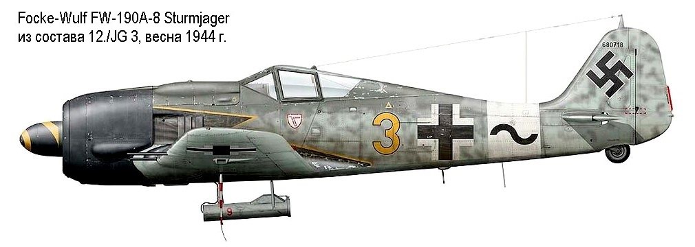 Самолёт FW.190A-8