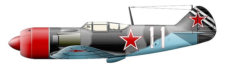 Ла-7 из состава 32-го ГвИАП
