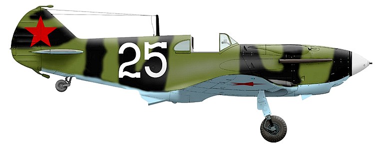 ЛаГГ-3 из состава 44-го ИАП.