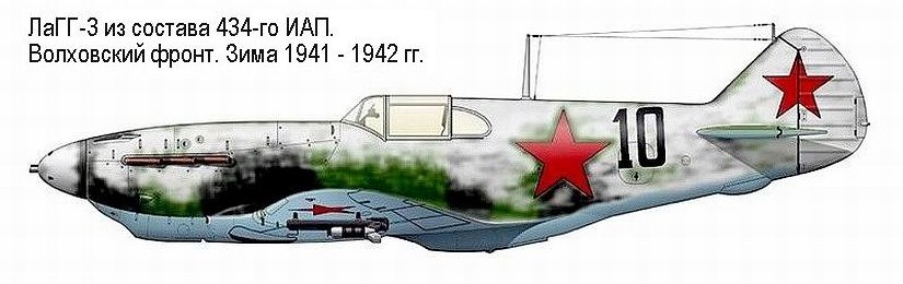 ЛаГГ-3 из 434-го ИАП.