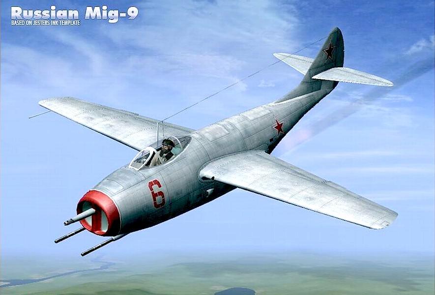 Истребитель МиГ-9.