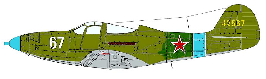 P-39Q-15 из 72-го ГвИАП.