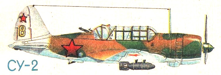 Бомбардировщик Су-2
