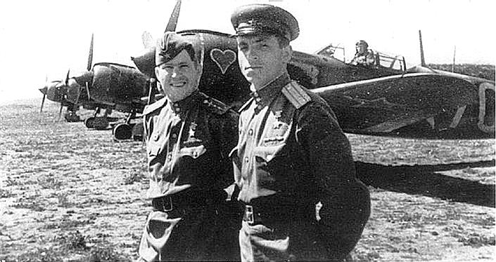 А.В.Лобанов (справа)