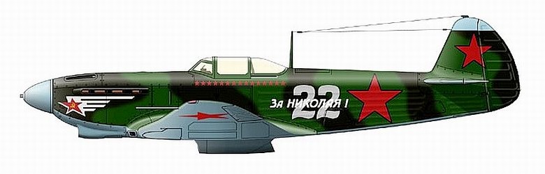 Як-7Б В.И.Меркулова