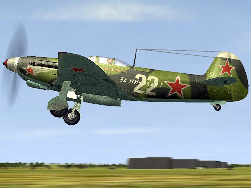 Як-7Б В.Меркулова.