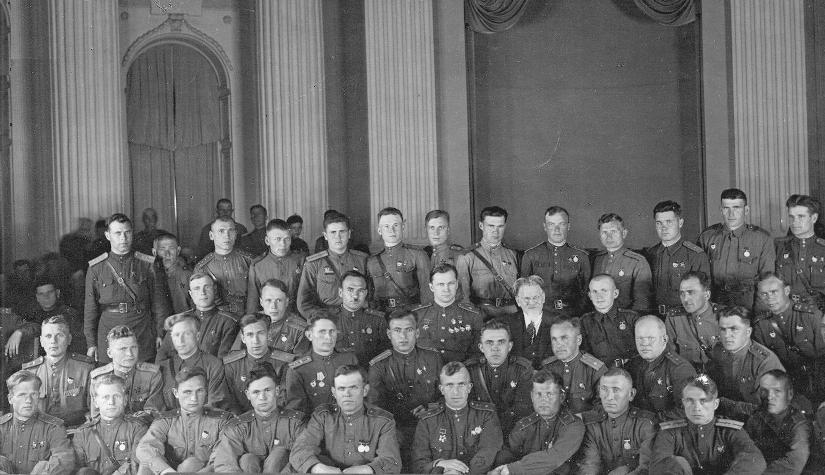После награждения в Москве. 1943 г.