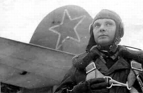 Гвардии капитан А. В. Кисляков, 1942 год.