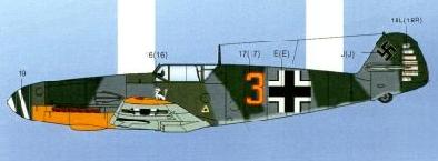 Bf.109F-4 Рудольфа Мюллера
