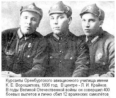 Л.И.Крайнов (в центре).