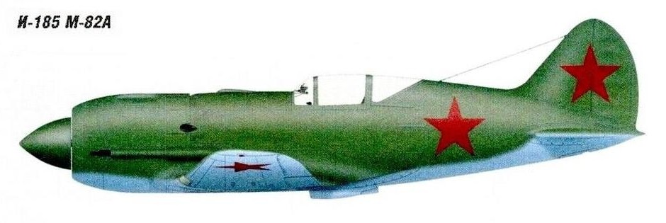 Самолёт И-185 М-82А.