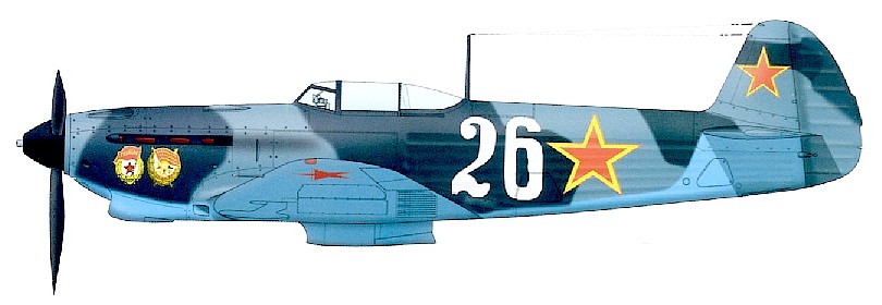 Як-9Д И.П.Белозёрова, 1944 год