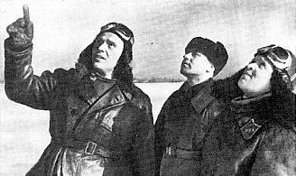 А.Ф.Мясников (слева) и И.А.Каберов (справа)