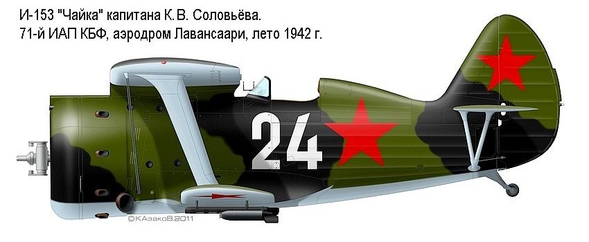 И-153 К.В.Соловьёва.