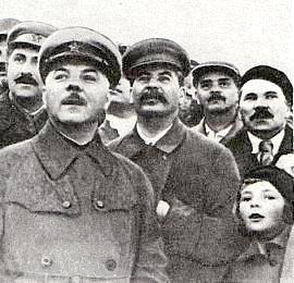 В.И.Сталин в Тушино, 1935 год.