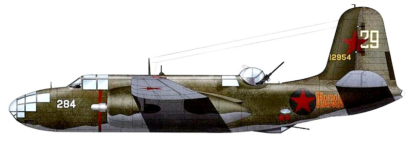 Самолёт A-20B-1.