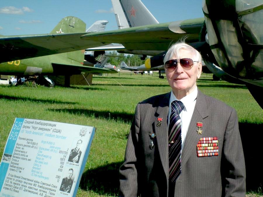 А.В.Дудаков в Музее ВВС Монино. 2011 год.