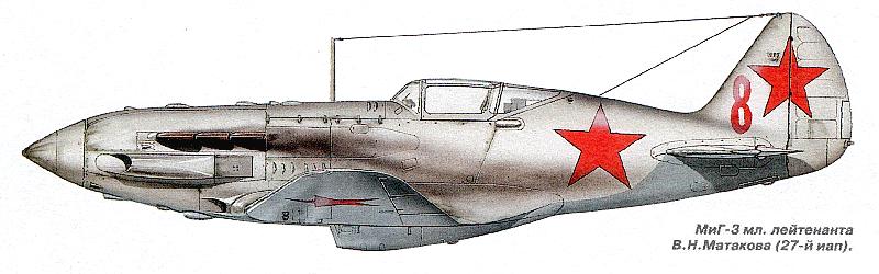 МиГ-3 В.Н.Матакова