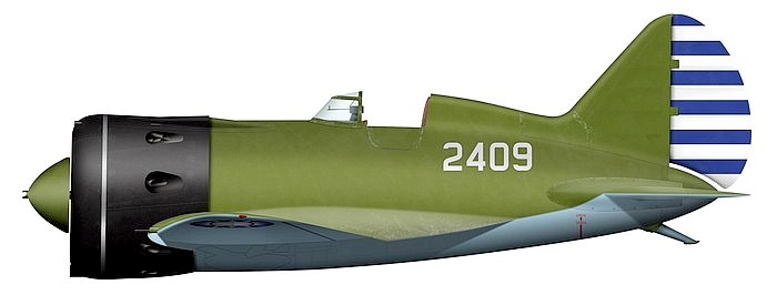 И-16 тип 5, Китай, 1938 г.