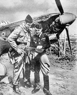 Жан-Луи Тюлян (справа) и Альбер Дюран, 1943 г.