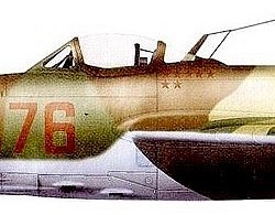 Носовая часть МиГ-15бис С.А.Федореца.