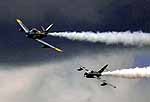 Истребители МиГ-15 и F-86 Sabre