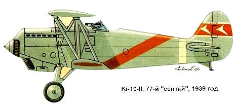 Истребитель Ki-10-II