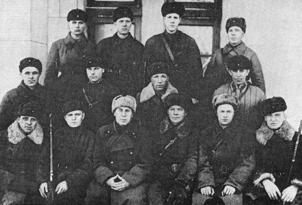 Группа снайперов 21-й дивизии НКВД