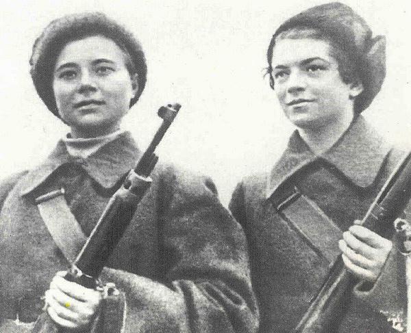 Боевые подруги: Н.В.Ковшова и М.С.Поливанова.