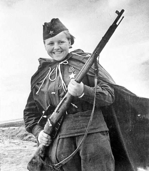 Снайпер Мария Кувшинова