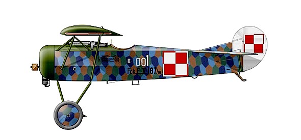 Fokker E.V Стефана Стеца