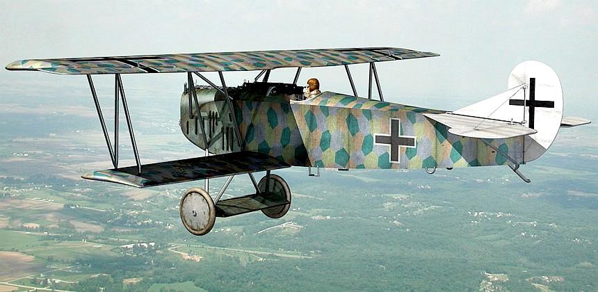 Истребитель Fokker D.VII.