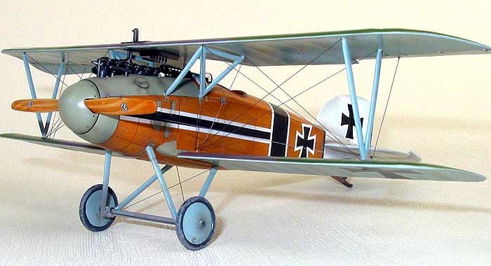 Albatros D/III Герхарда Бассенге.