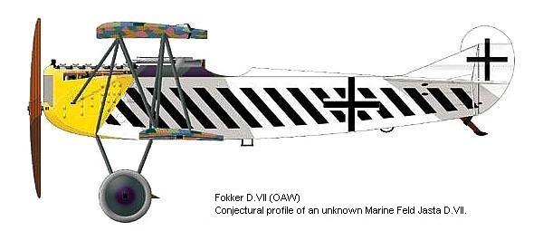 Fokker D.VII морской авиации.