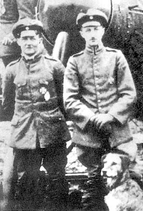 Франке Рудольф (справа).