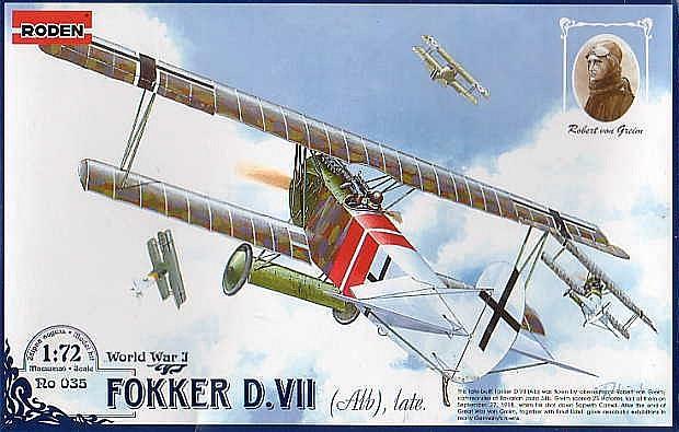 Fokker D.VII фон Грайма.