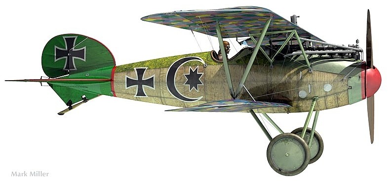 Albatros D.Vа на котором летал Йозеф Май.