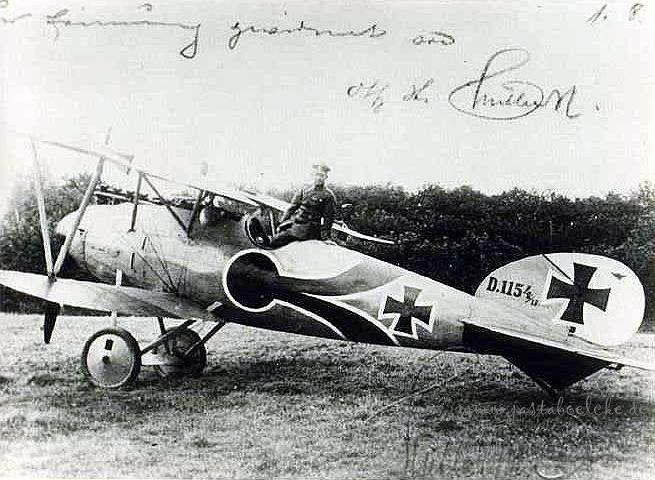 Albatros D.Vа Макса фон Мюллера