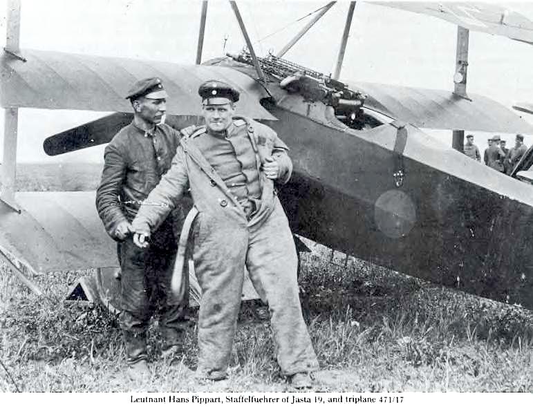 Fokker Dr.I Ганса Пиппарта