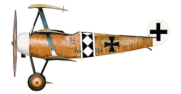 Fokker Dr.I Артура Рана