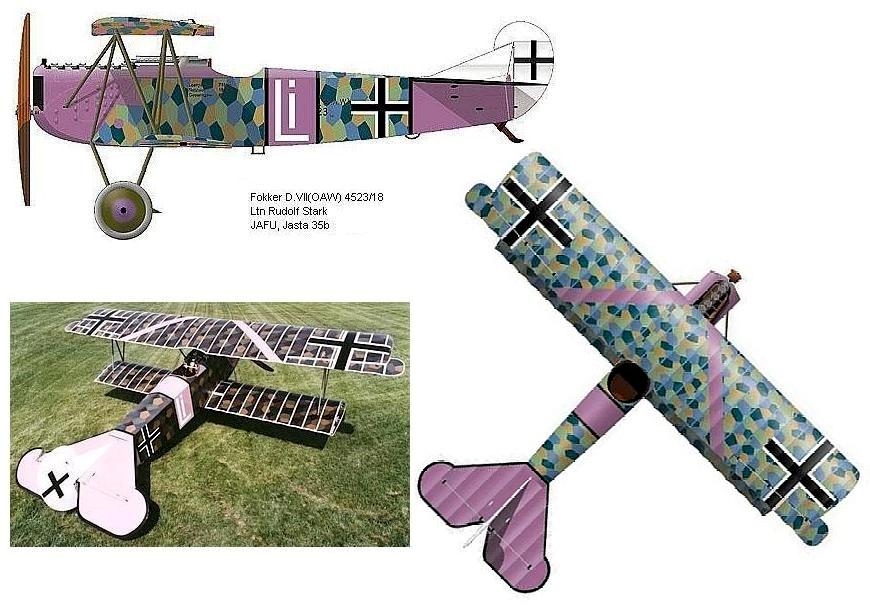 Fokker D.VII Рудольфа Штарка