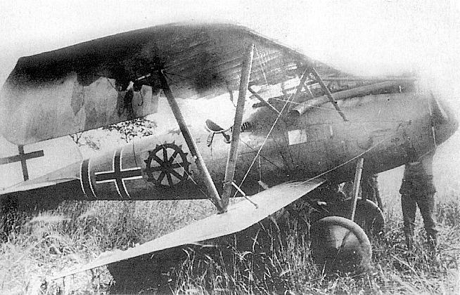 Albatros D.V Xacco фон Веделя.