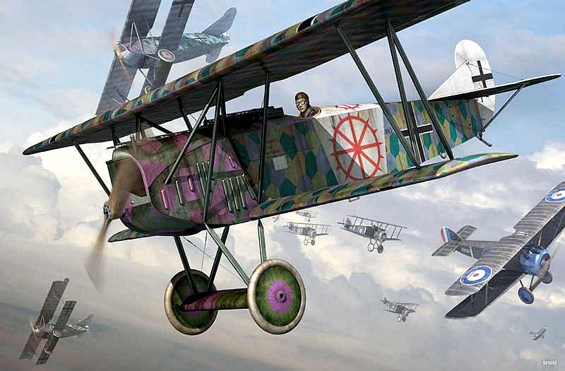 Fokker D.VII Xacco фон Веделя.