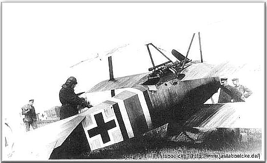 Fokker Dr.I Карла Болле.