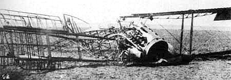 Bristol F2A сбитый 5.04.1917