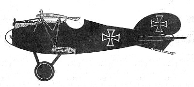 Albatros D.V Эдуарда Шляйха, 1917 год